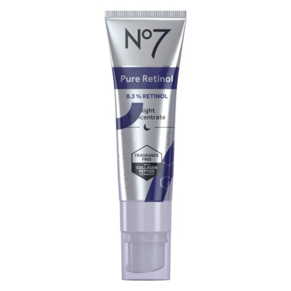 No7 Pure Retinol 0.3% Concentré de nuit 30ml No7 Pure Retinol 0.3% Concentré de nuit 30ml