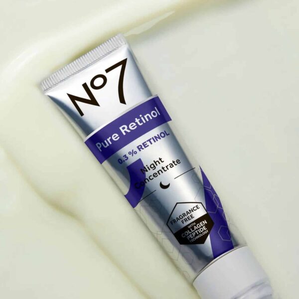 No7 Pure Retinol 0.3% Concentré de nuit 30ml – Image 3