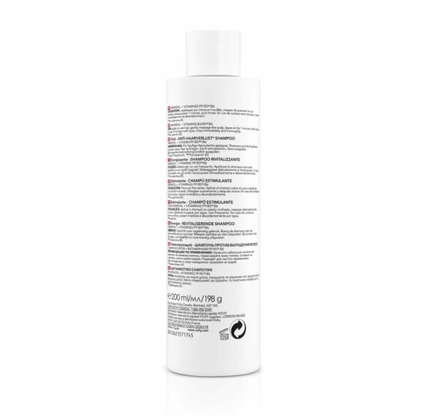 Vichy Dercos shampooing anti chute energisant 200ml – Image 5
