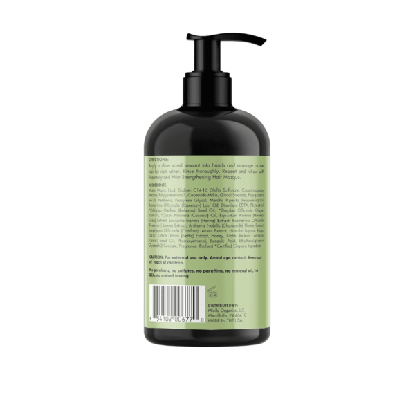 MIELLE Rosemary Mint Strengthening Shampoo 355ml – Image 2