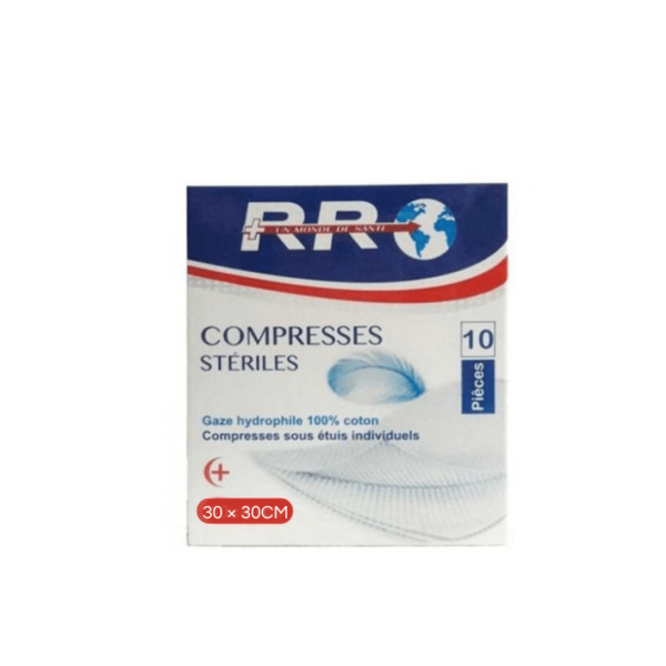 RR Compresses steriles 30*30cm