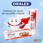 Oralex kids dentifrice gel enfant fraise 75ml – Image 2