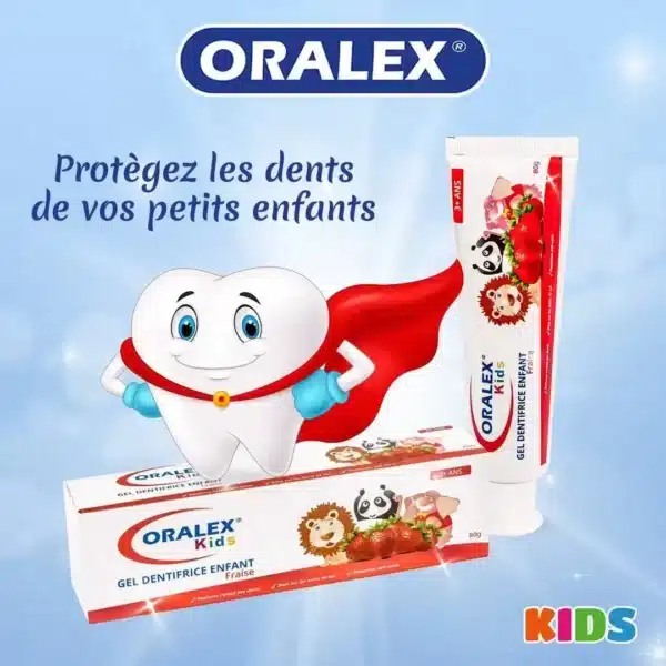 Bebemaman-Oralex-Dentifrice-gel-enfant-Fraise-1-1.webp Oralex kids dentifrice gel enfant fraise 75ml – Image 2