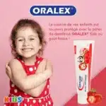 Oralex kids dentifrice gel enfant fraise 75ml – Image 3