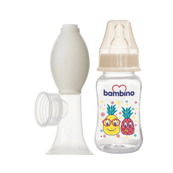 Bambino tire lait manuel avec biberon T002 Bambino tire lait manuel avec biberon T002