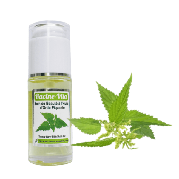 Racine vita huile d'ortie piquante Racine vita huile d'ortie piquante