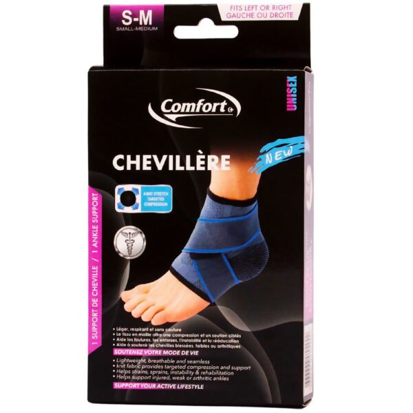 Comfort chevillère new taille S-M