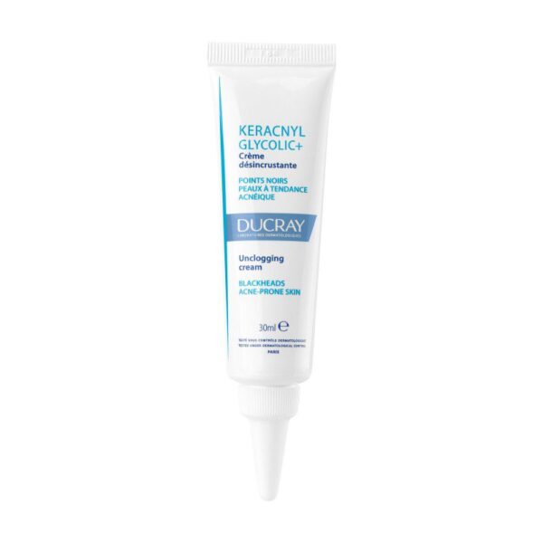 ducray-keracnyl-glycolic-creme-30ml.jpg Ducray Keracnyl Glycolic+ Crème Désincrustante 30ml