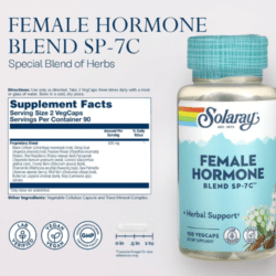 Solaray Female Hormone Blend SP-7C – 100 caps