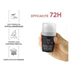 Vichy Déodorant Homme Bille Anti-Transpirant 72H - 50ml