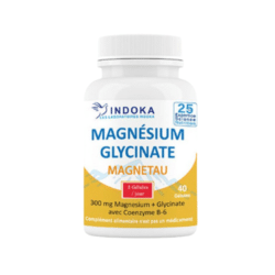 indoka magnésium glycinate 300mg – 40 Comprimés