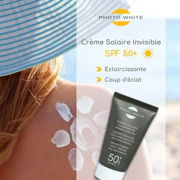Photo White Ecran invisible Spf 50
