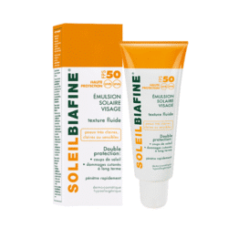 Soleil Biafine Émulsion Solaire Visage SPF 50+ 50ml
