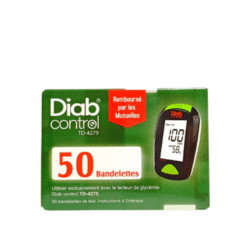 Diab Control Bandelettes 50 unités