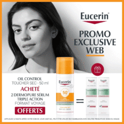 Pack Eucerin Oil Control SPF50 + Sérum Dermopure 7ml & Gel Nettoyant 20ml OFFERTS