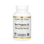California Gold Nutrition Bee Propolis 2X 500 mg 90 veg capsules