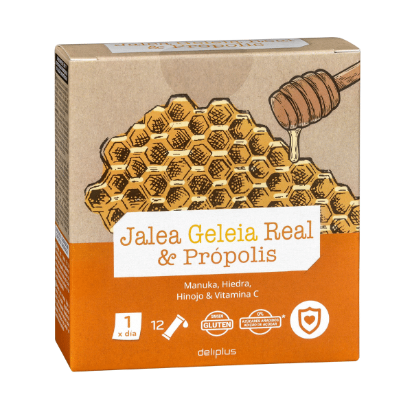 Deliplus Gelée Royale et Propolis - 12 sticks Deliplus Gelée Royale et Propolis - 12 sticks
