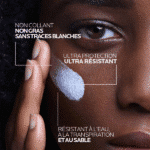 Application du Fluide Anti Taches La Roche Posay sur le visage pour une protection quotidienne