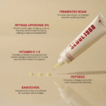 Retinal liposomal et extraits de haricots fermentés dans K-Secret Seoul 1988 Eye Cream