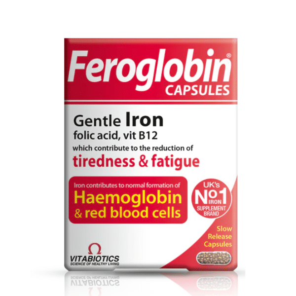 Vitabiotics Feroglobin Gentle Iron B12 30 Gélules Vitabiotics Feroglobin Gentle Iron B12 30 Gélules