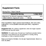 Swanson Albion Magnesium Glycinate 133 mg 90 capsules – Image 3