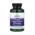 Swanson Triple Magnésium Complexe 400 mg 100 Capsules