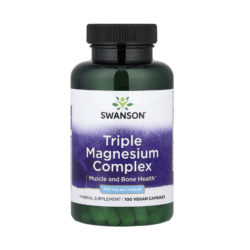 Swanson Triple Magnésium Complexe 400 mg 100 Capsules
