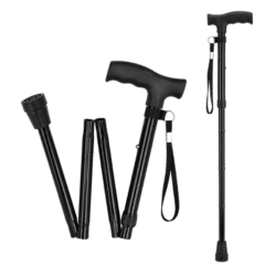 Canne pliable noir nezamed