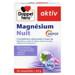 Doppelherz Aktiv Magnésium Nuit 30 comprimés