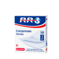 RR Compresses steriles 30*30cm