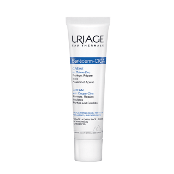 uriage BARIEDERM-CICA Crème au cuivre zinc 40ml Uriage Bariéderm-Cica Crème Cuivre-Zinc 40ml