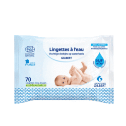 Gilbert Lingettes à l'eau - 70pcs
