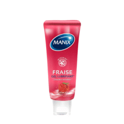 Manix Gel Lubrifiant Fraise 80 ml