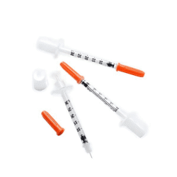 Promisemed Seringue à insuline avec aiguille 0,5 ml - 10u