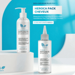 Heroca Pack Anti-Chute – Huile 100 ml + Shampoing 250 ml